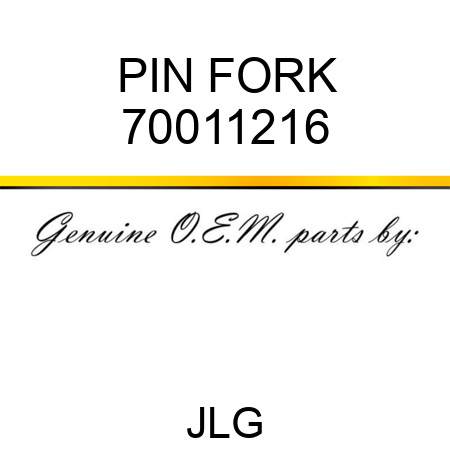 PIN FORK 70011216