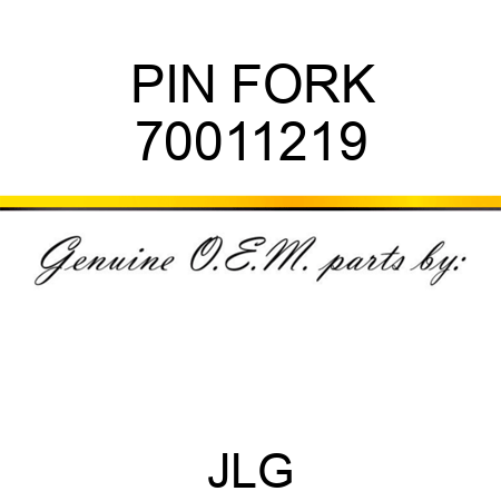 PIN FORK 70011219