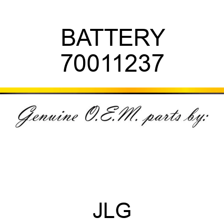 BATTERY 70011237