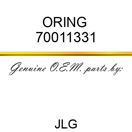 ORING  70011331