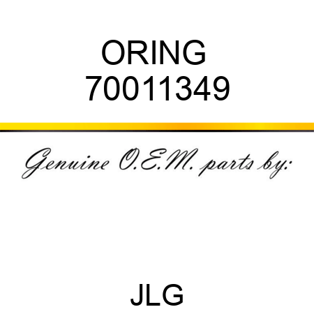 ORING  70011349