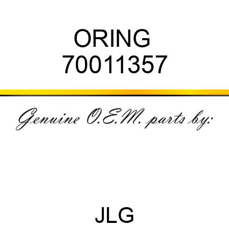 ORING  70011357