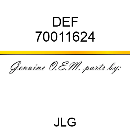 DEF 70011624