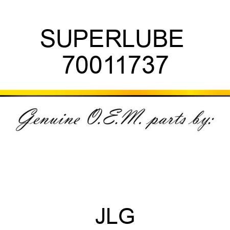 SUPERLUBE  70011737