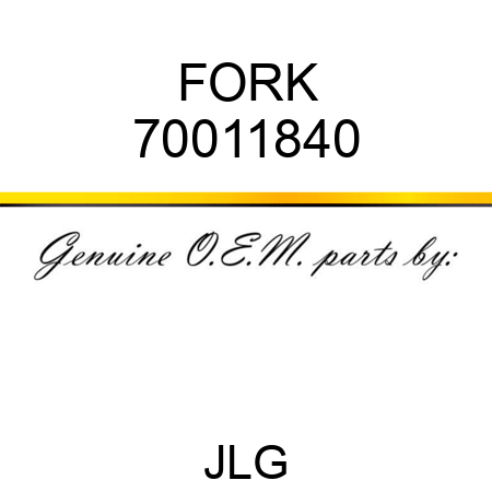 FORK 70011840