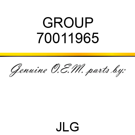 GROUP 70011965