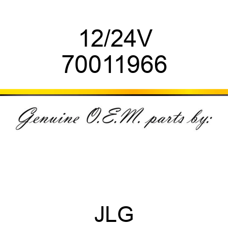 12/24V 70011966