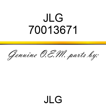 JLG 70013671