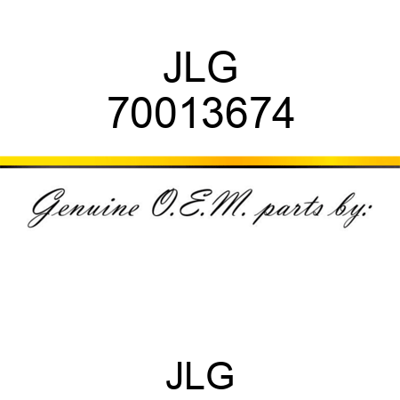 JLG 70013674
