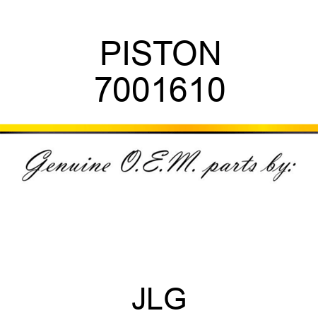 PISTON 7001610