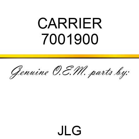 CARRIER 7001900