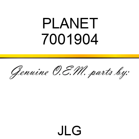 PLANET 7001904