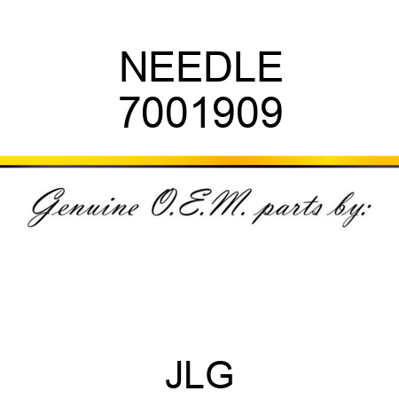 NEEDLE 7001909