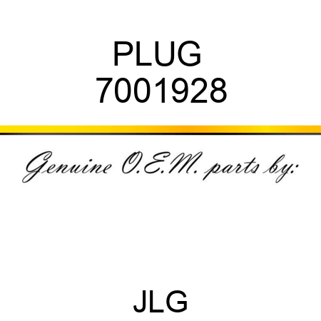 PLUG  7001928
