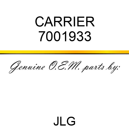 CARRIER 7001933
