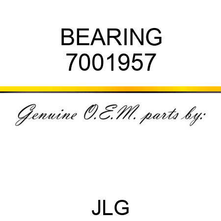BEARING 7001957