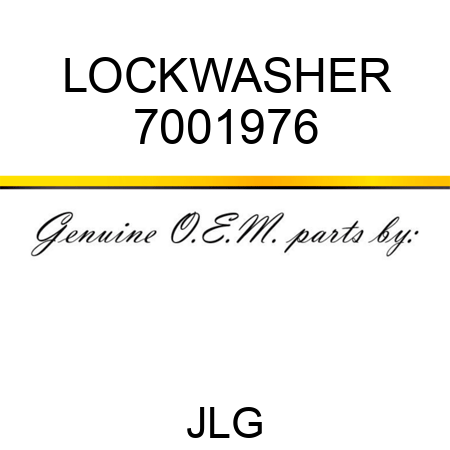 LOCKWASHER 7001976