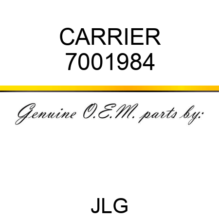 CARRIER 7001984