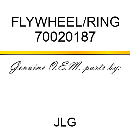 FLYWHEEL/RING 70020187