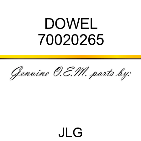 DOWEL 70020265