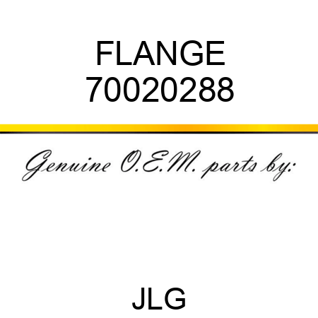 FLANGE 70020288