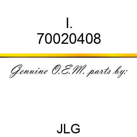 I. 70020408