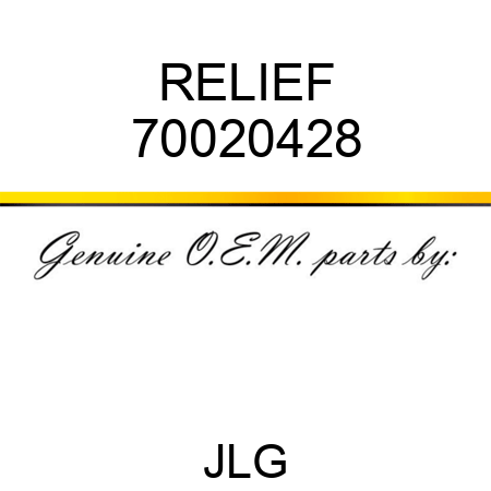 RELIEF 70020428