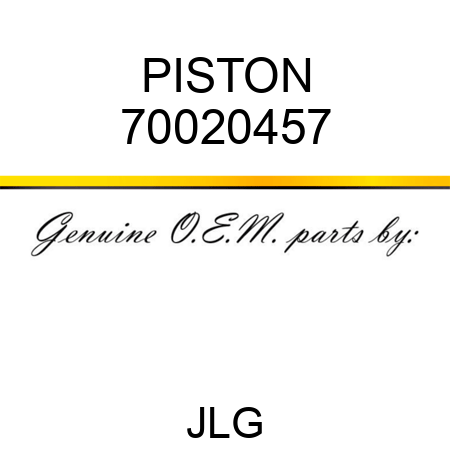 PISTON 70020457