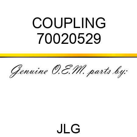COUPLING 70020529