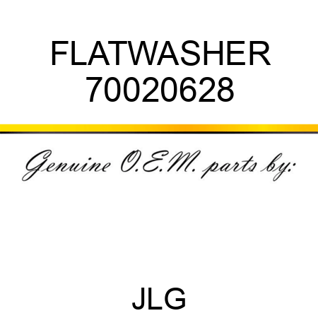 FLATWASHER 70020628