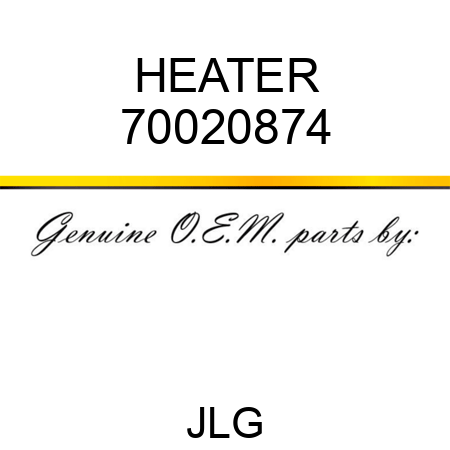 HEATER 70020874