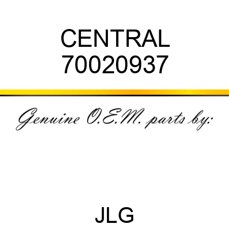 CENTRAL 70020937