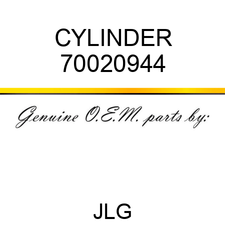 CYLINDER 70020944