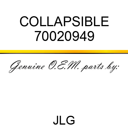 COLLAPSIBLE 70020949