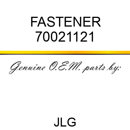 FASTENER 70021121