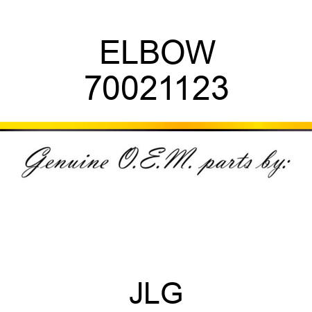 ELBOW 70021123