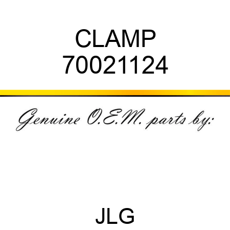 CLAMP 70021124