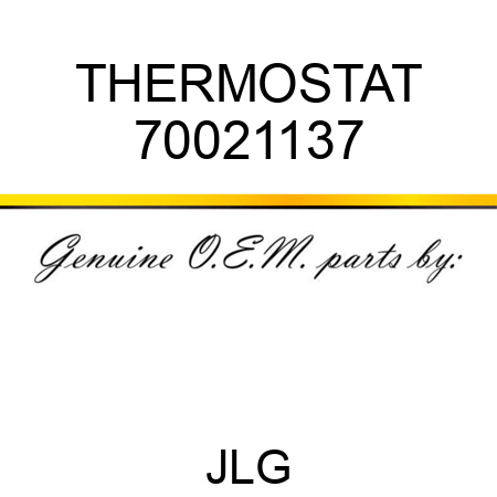 THERMOSTAT 70021137