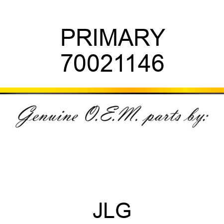 PRIMARY 70021146