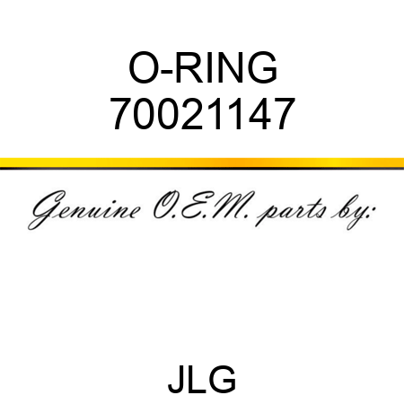 O-RING 70021147