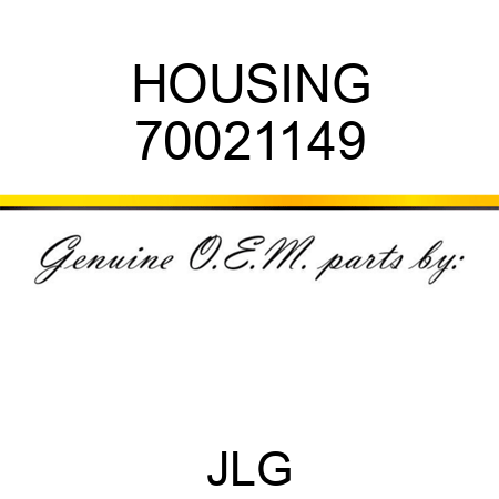 HOUSING 70021149