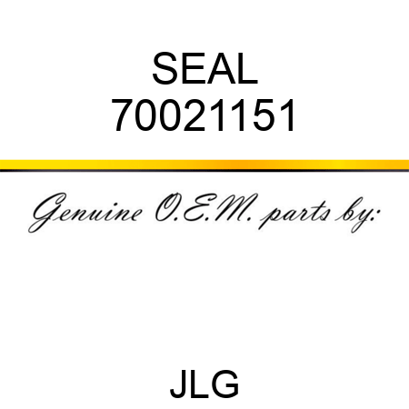 SEAL 70021151