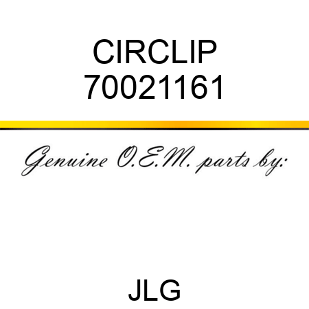 CIRCLIP 70021161