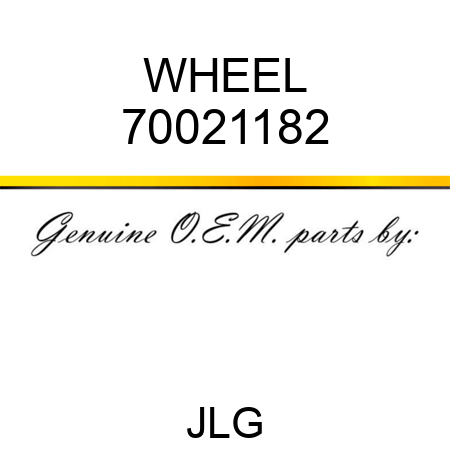WHEEL 70021182