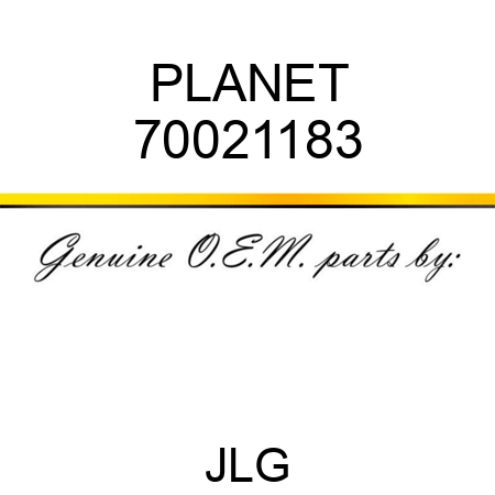 PLANET 70021183