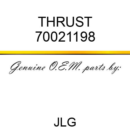 THRUST 70021198