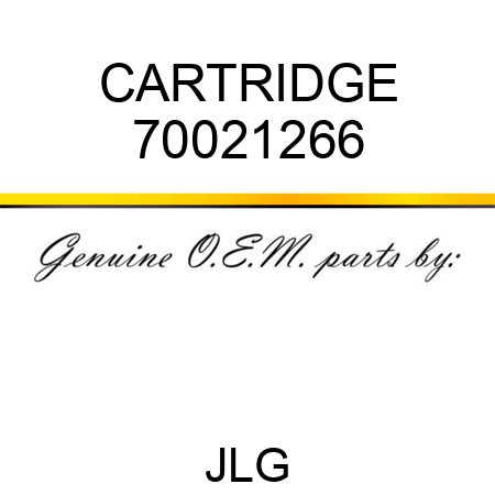 CARTRIDGE 70021266