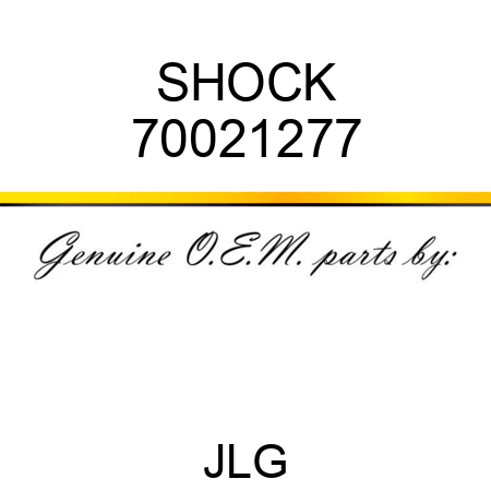 SHOCK 70021277