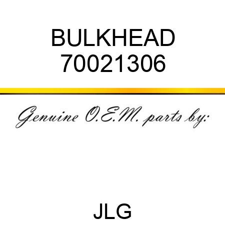 BULKHEAD 70021306