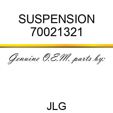 SUSPENSION 70021321
